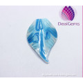 New style blue leaf glass pendant for wholesale